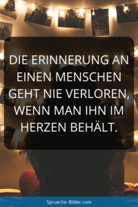 Erinnerung Sprüche
