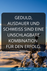 Geduld Sprüche