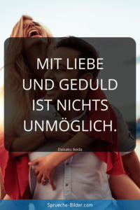 Geduld Sprüche